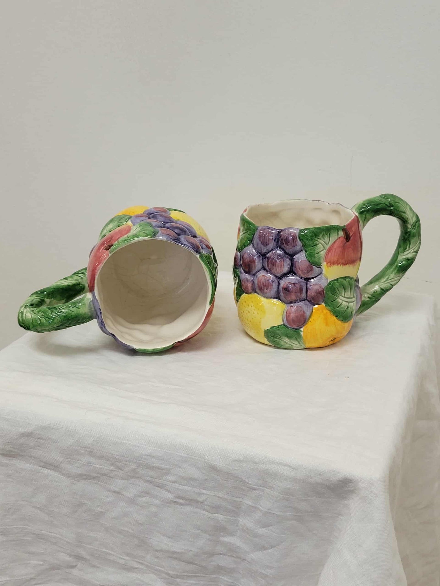 Vintage Fitz and Floyd Harvest Mugs