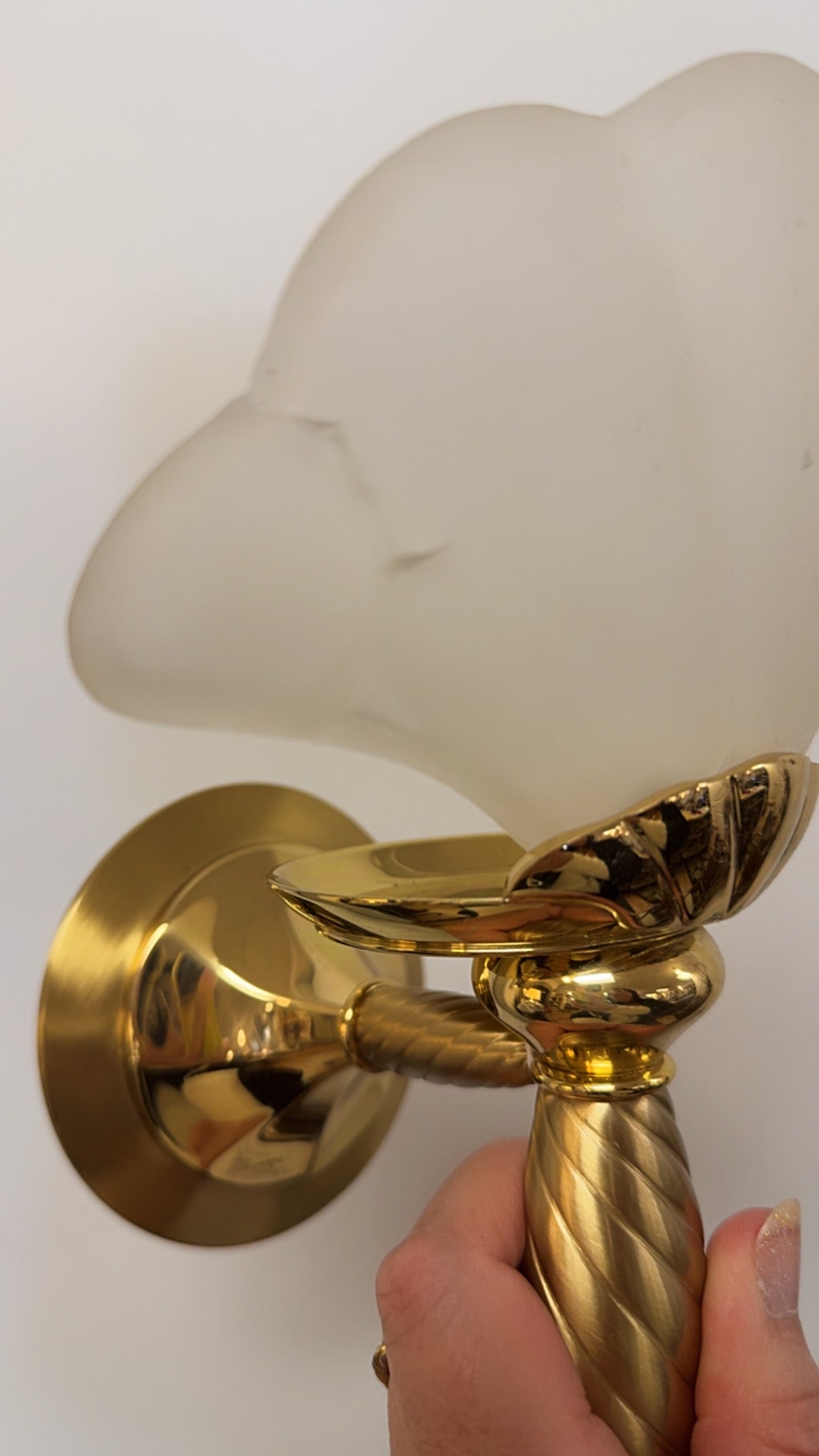Brass Sconce