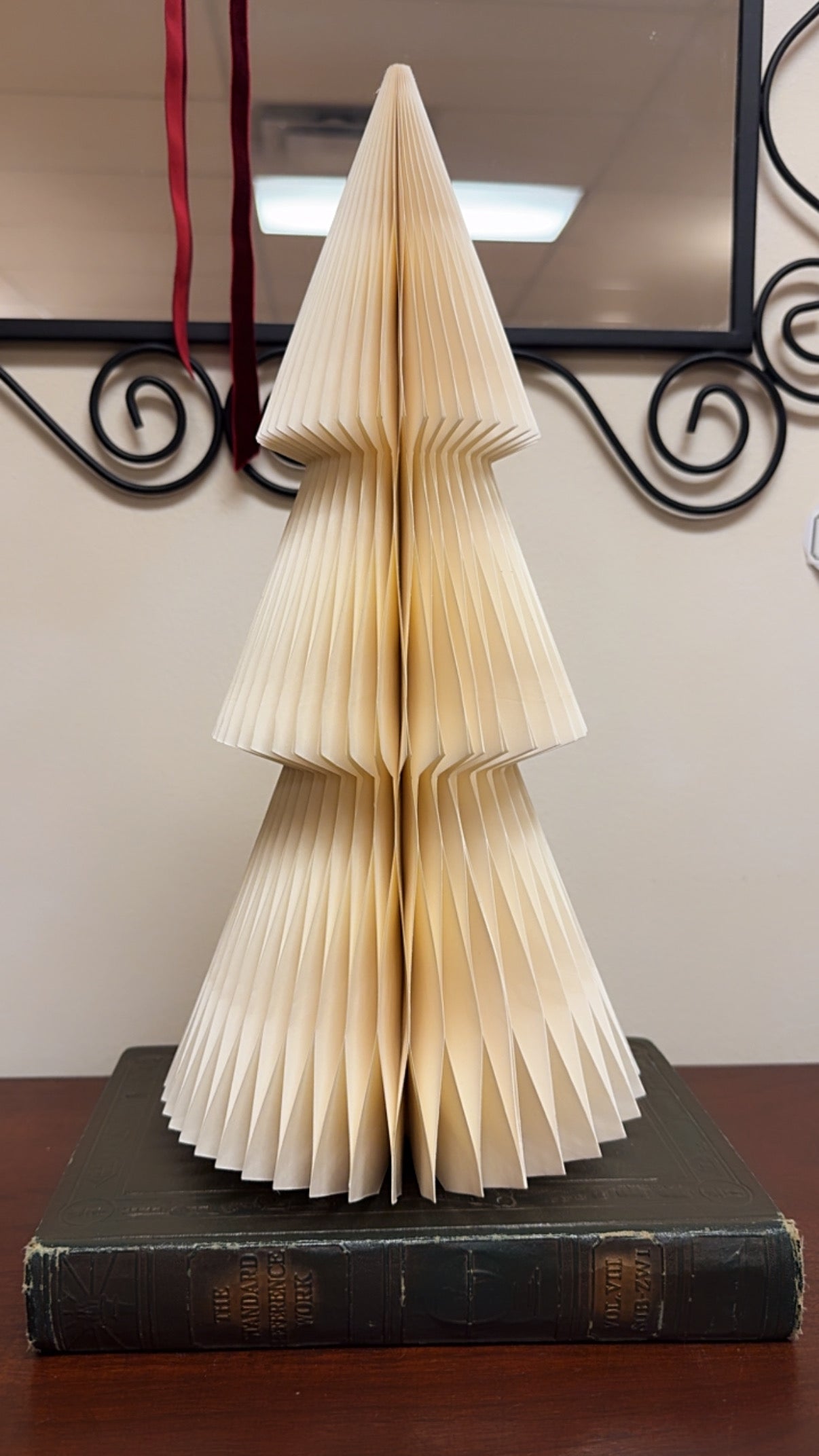 Paper Accordion Christmas Trees