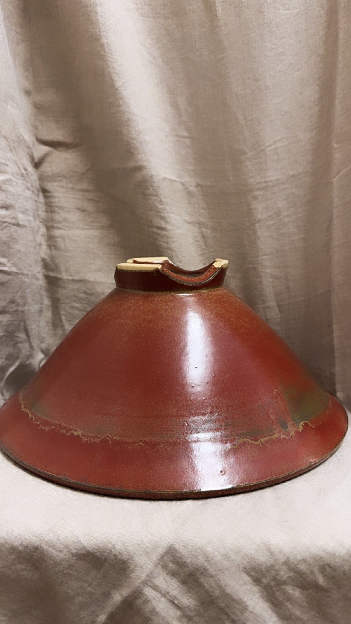 MCM Russet Glazed Bowl