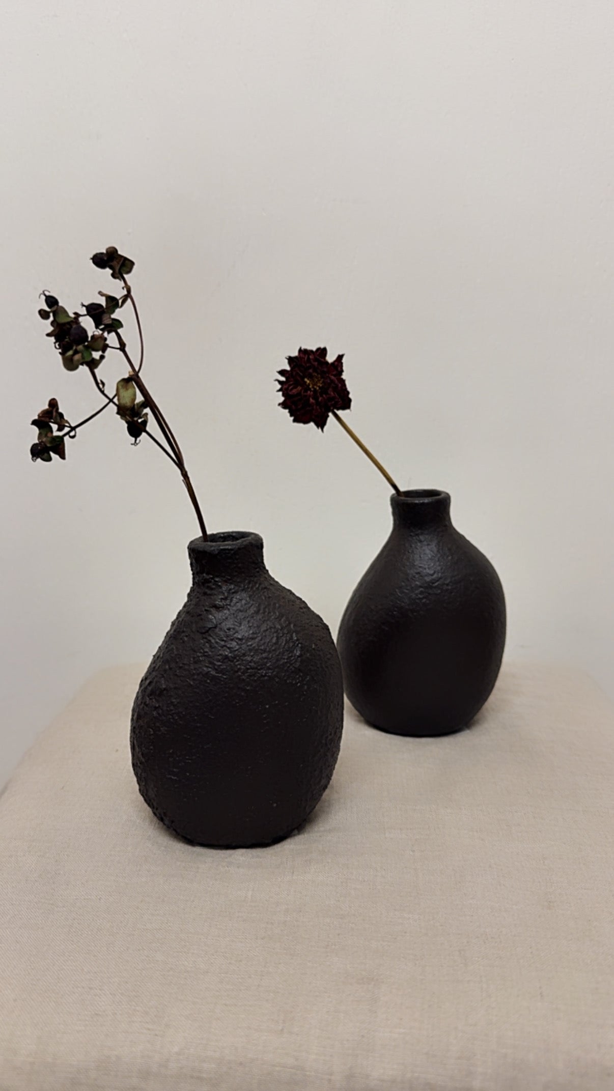Unique Repurposed Textured Bud Vase