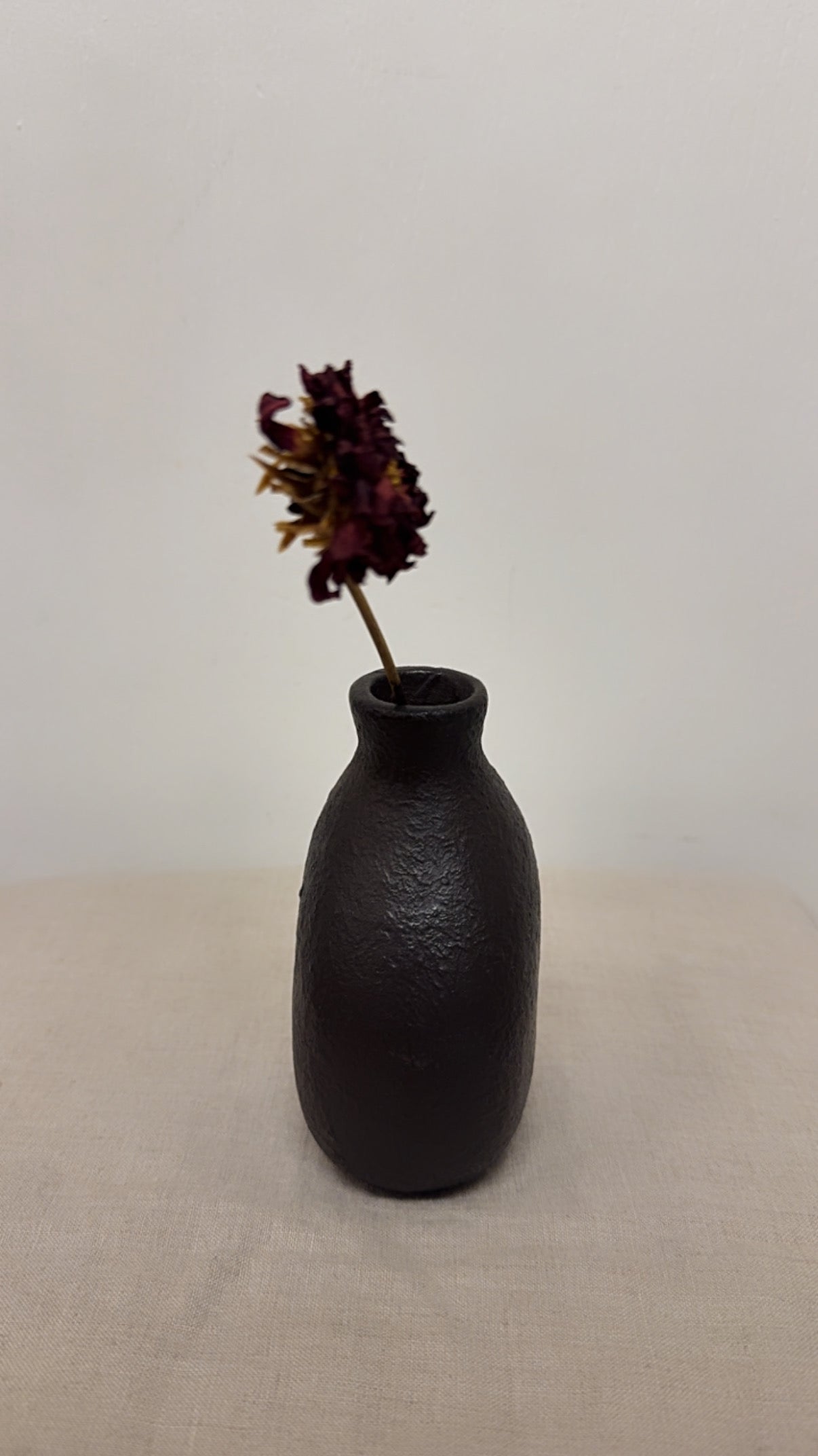 Unique Repurposed Textured Bud Vase