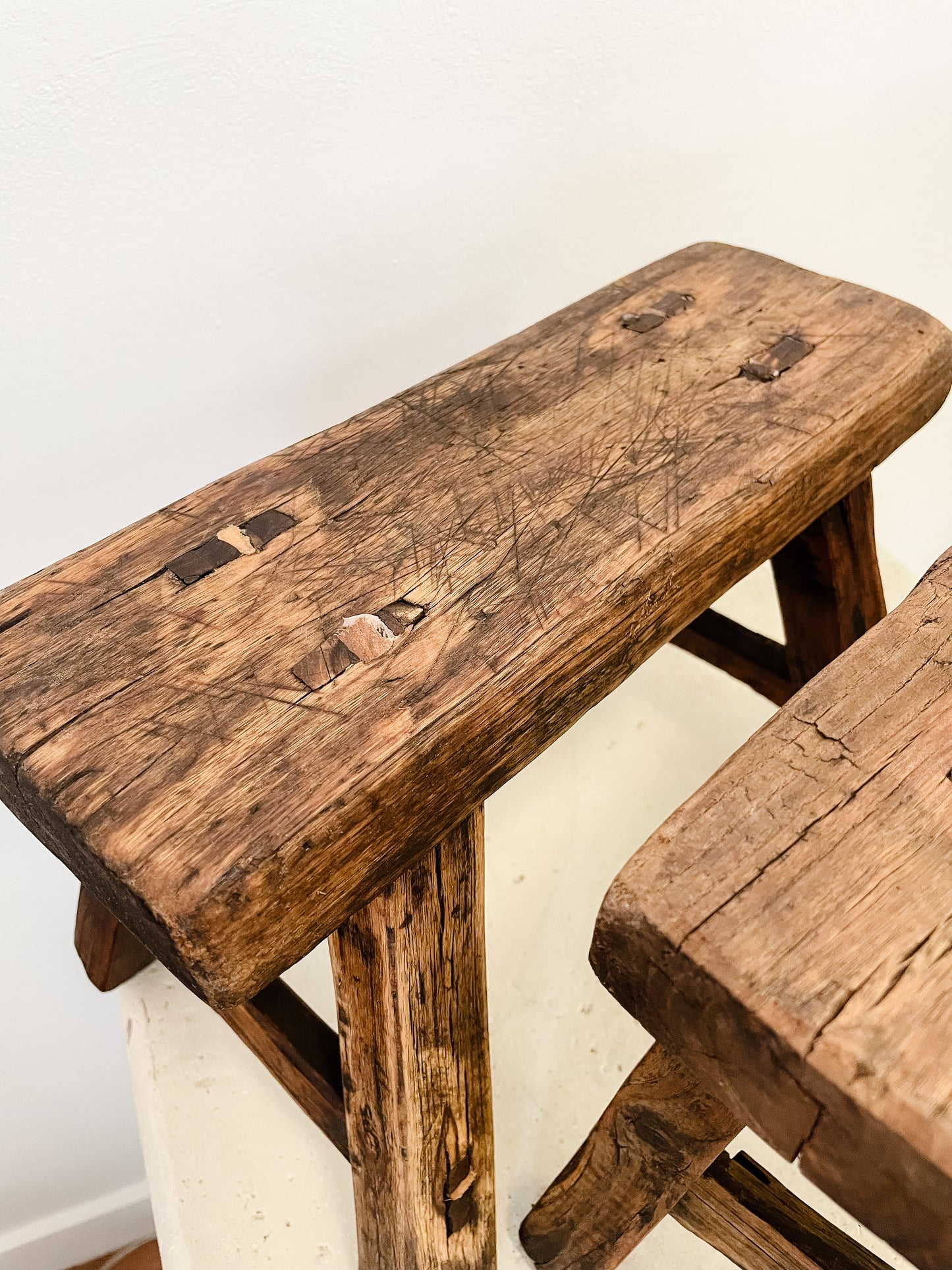 Antique Asian Mini Stools